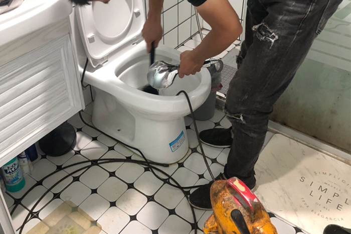 莱西疏通下水道